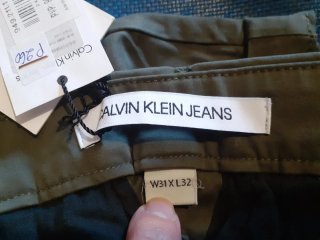 PANTALÓN LARGO HOMBRE CALVIN KLEIN JEANS TALLA W31