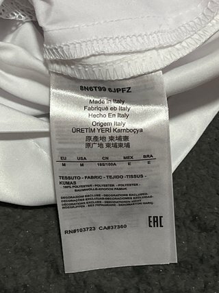 Bañador EA7 Blanco Talla M