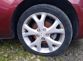 Mazda 2894532 paragolpes bp4s57k00c 3 berlina (bk)