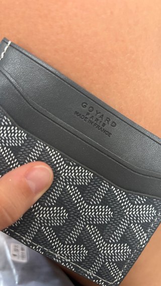 Tarjetero Goyard Negro