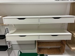 Estantería estrecha Ikea blanca