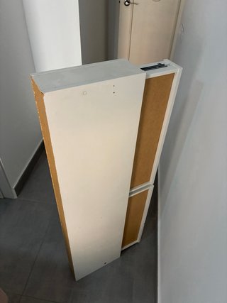 Estantería estrecha Ikea blanca