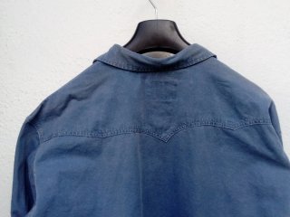 Camisa Vaquera Hombre Azul