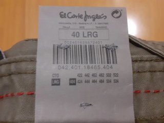 PANTALÓN LARGO HOMBRE EMIDIO TUCCI TALLA 40 LRG NU