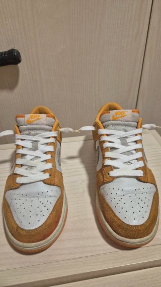Nike Dunk Low Safari Kumquat Naranja Blanco