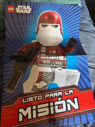 Póster Star Wars LEGO La Aventura Comienza