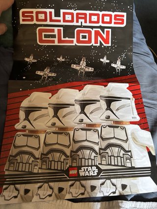 Póster Star Wars LEGO La Aventura Comienza