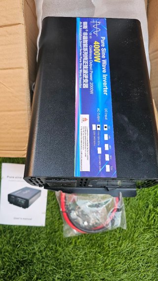 Inversor Onda Pura 4000W (2000W continuos) 12V a
