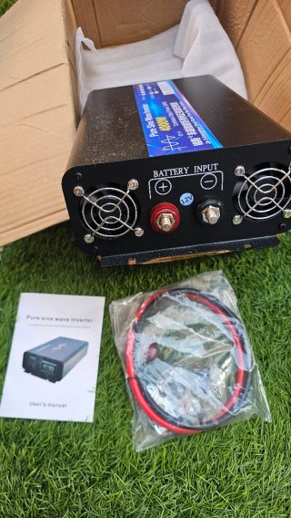 Inversor Onda Pura 4000W (2000W continuos) 12V a