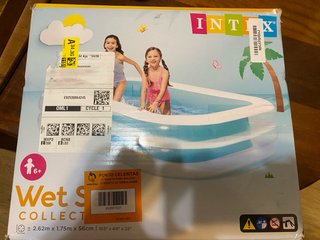 Piscina Hinchable Rectangular Intex 262x175x56cm