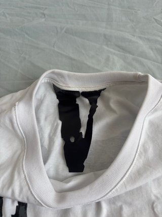 Camiseta Vlone Blanca Estampada