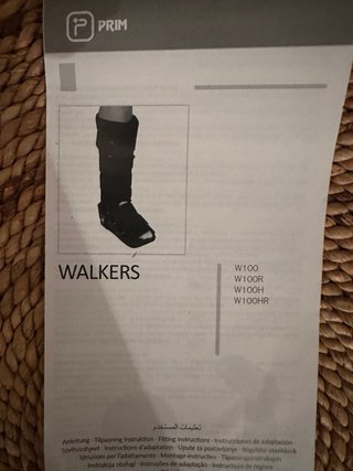 Bota Walker Ortopédica PRIM Talla M