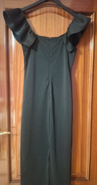 Vestido fiesta negro Talla M