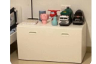 Mueble de almacenaje blanco