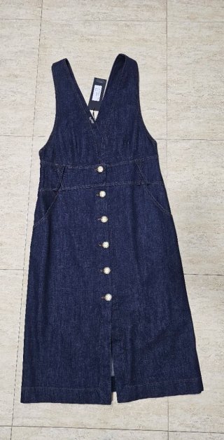 Vestido Bocetto Vaquero Botones Dorados