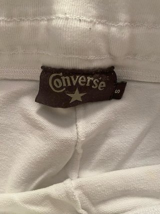 Pantaloni tuta bianchi Converse All Star