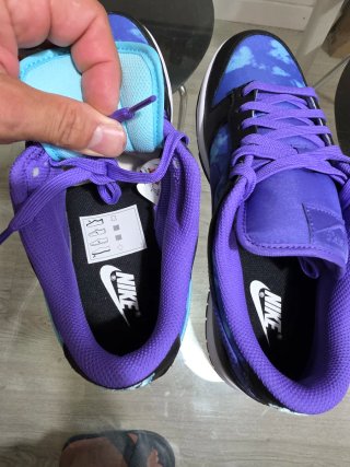 Zapatillas Nike Dunk Azules y Moradas