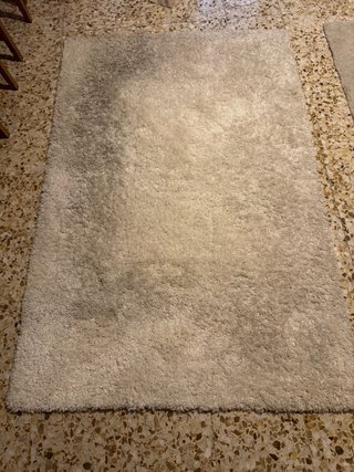 Alfombra Ikea Beige/Gris Poliéster