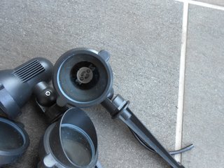 4 Faretti LED Giardino Picchetto IP65-Come nuovi-