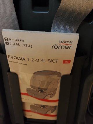 Silla coche Britax Römer Evolva 1-2-3