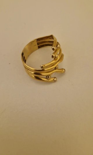Anillo de oro 18k