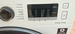 Lavadora-Secadora Samsung  con error