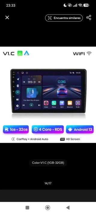 Pantalla Android Junsun