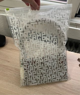 Bolso Longchamp L Beige/Marrón
