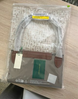 Bolso Longchamp L Beige/Marrón