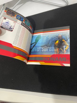 Folleto Konami 0.4 1999 PS1 software collection