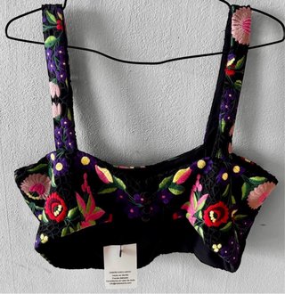 Conjunto Rocio Osorno Negro Flores