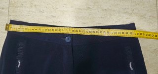Pantalón Përla..Oversize azul marino