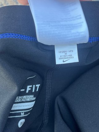 Nike Dri-Fit Shorts Azules y Negros unisex