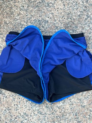 Nike Dri-Fit Shorts Azules y Negros unisex