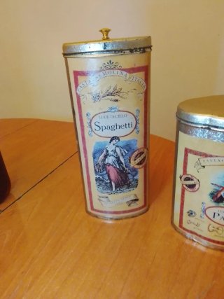 Latas de colección Pasta Semolina Italia