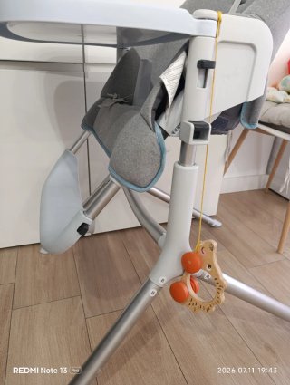 Trona reclinable gris BABYMOOV