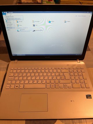 Sony Vaio SVF1521Q6EW Plata/Blanco