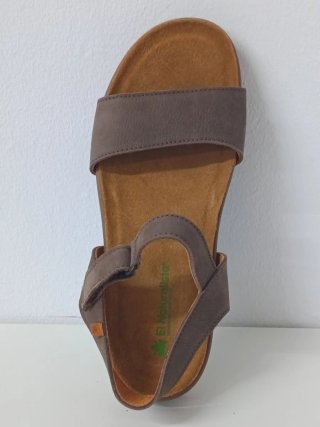 El Naturalista, sandalias marrones unisex, piel