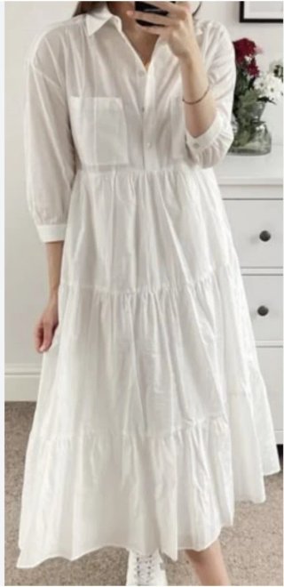 Vestido largo Zara Talla S