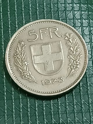 5 Francos Suiza 1970