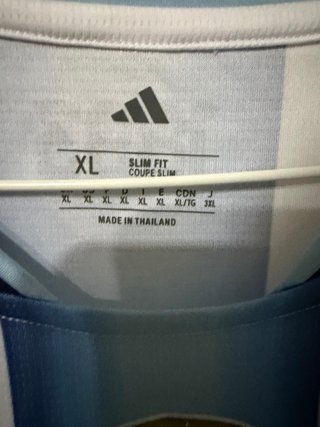 Camiseta Argentina Mundial 2026 Adidas XL