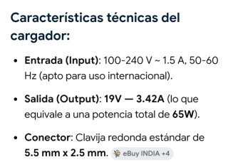 Cargador Portátil Toshiba