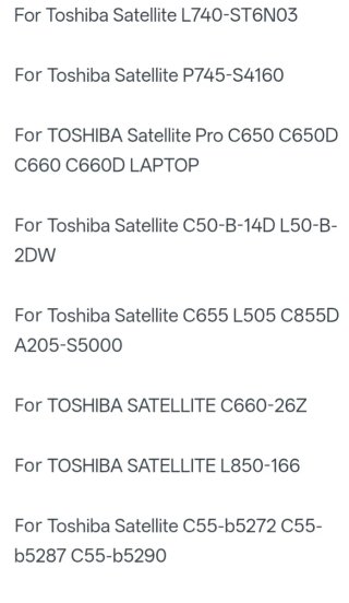 Cargador Portátil Toshiba