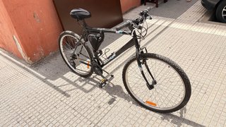 Bicicleta de Montaña Rockrider Negra 5.0