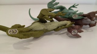 Lote 3 Velociraptor Jurassic World