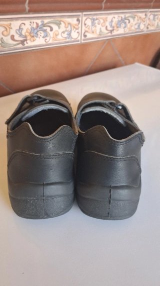 Zapatos Labor Profesional Piel Negro Codeor 37-38