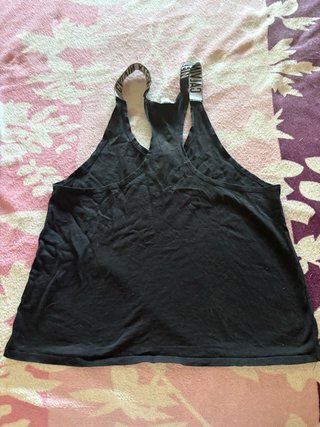 Camiseta sin mangas Calvin Klein negra