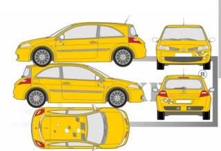 Kit Pegatinas F1 Team Megane RS