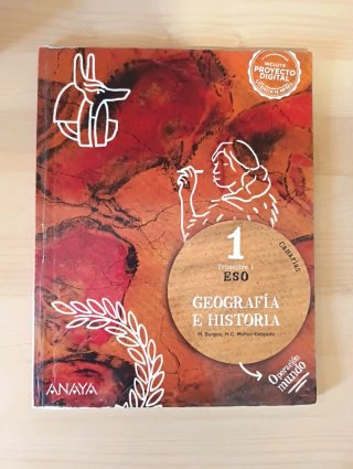 Libros de Geografía e historia 1°ESO