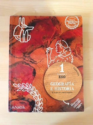 Libros de Geografía e historia 1°ESO